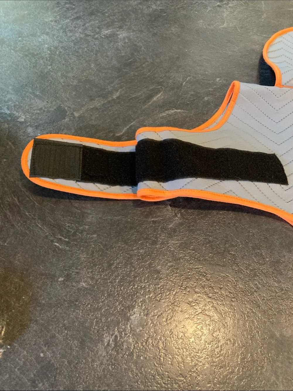 Dogs Thunder Shirt Sport Insanely Calm gray orange vest size L
